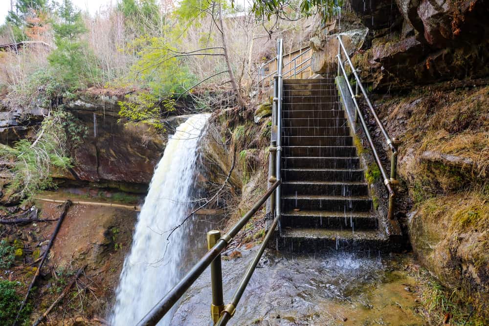 Broke Leg Falls, Menifee County