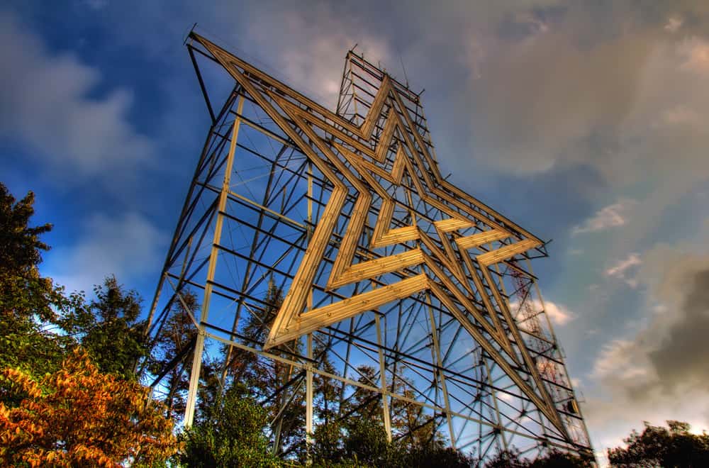 Mill Mountain Star and Park