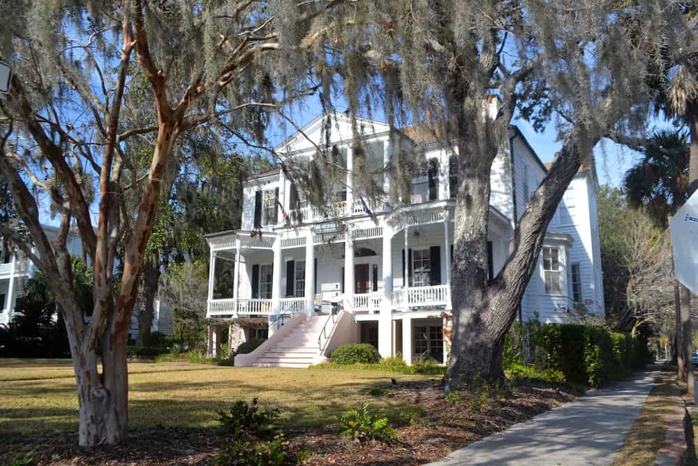 Historic Cuthbert House in Beaufort, South Carolina