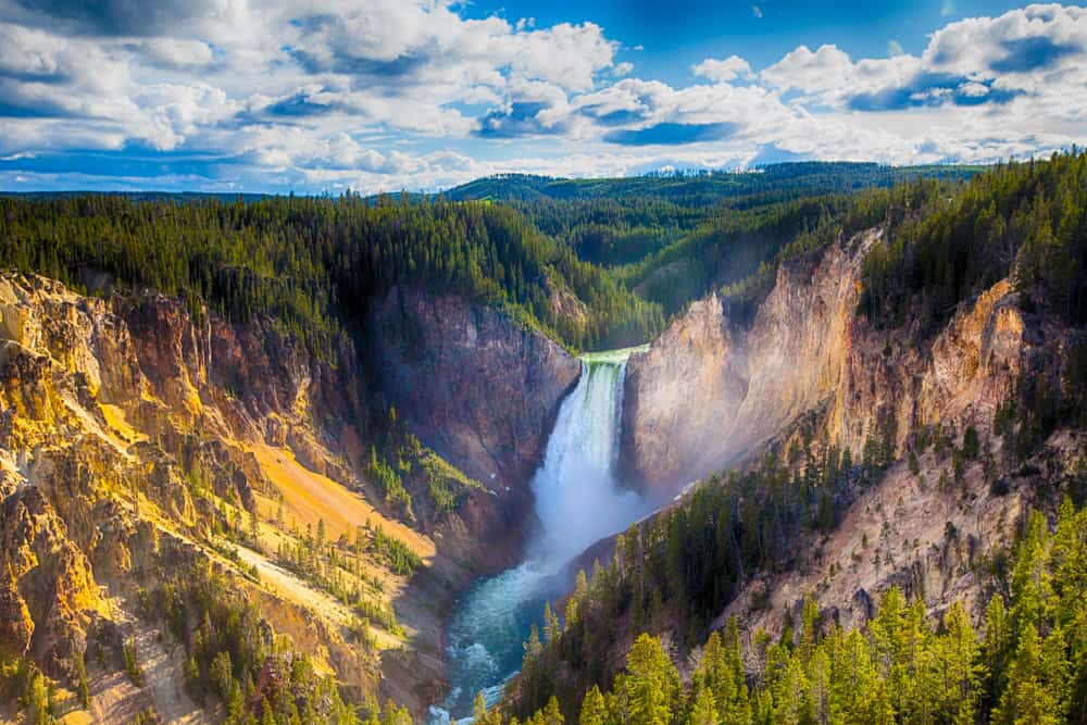 Lower Falls, Yellowstone National Park, Wyoming