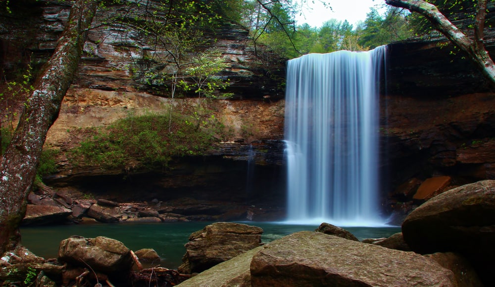Greeter Falls in Altamont