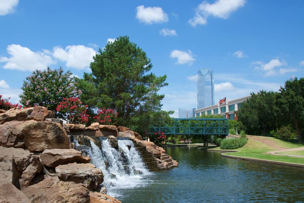 Bricktown Falls, Oklahoma City