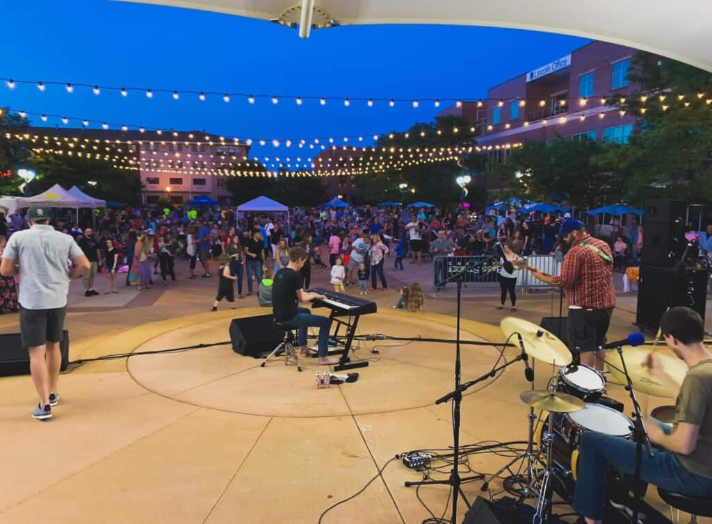 Bass Street Landing Plaza