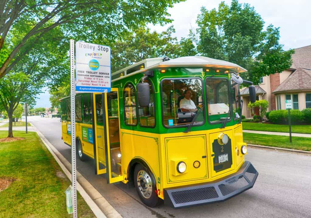 Explore Elmhurst Express Trolley
