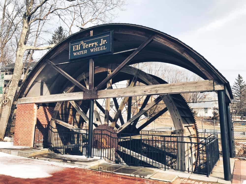 Eli Terry Jr. Waterwheel