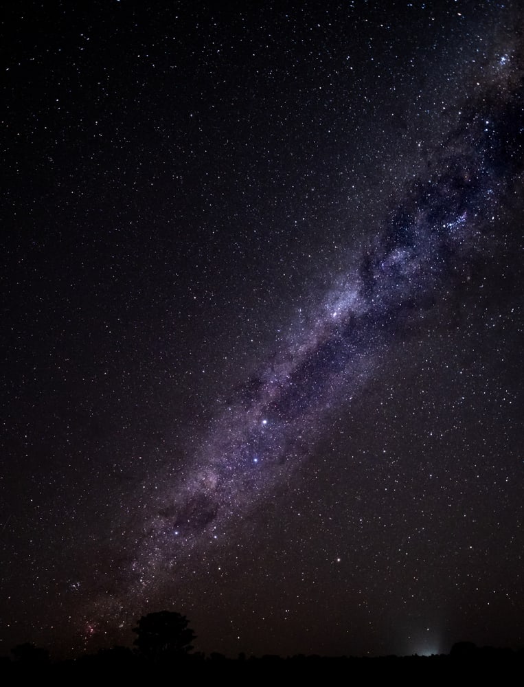 The Milky Way viewed from Dubbo