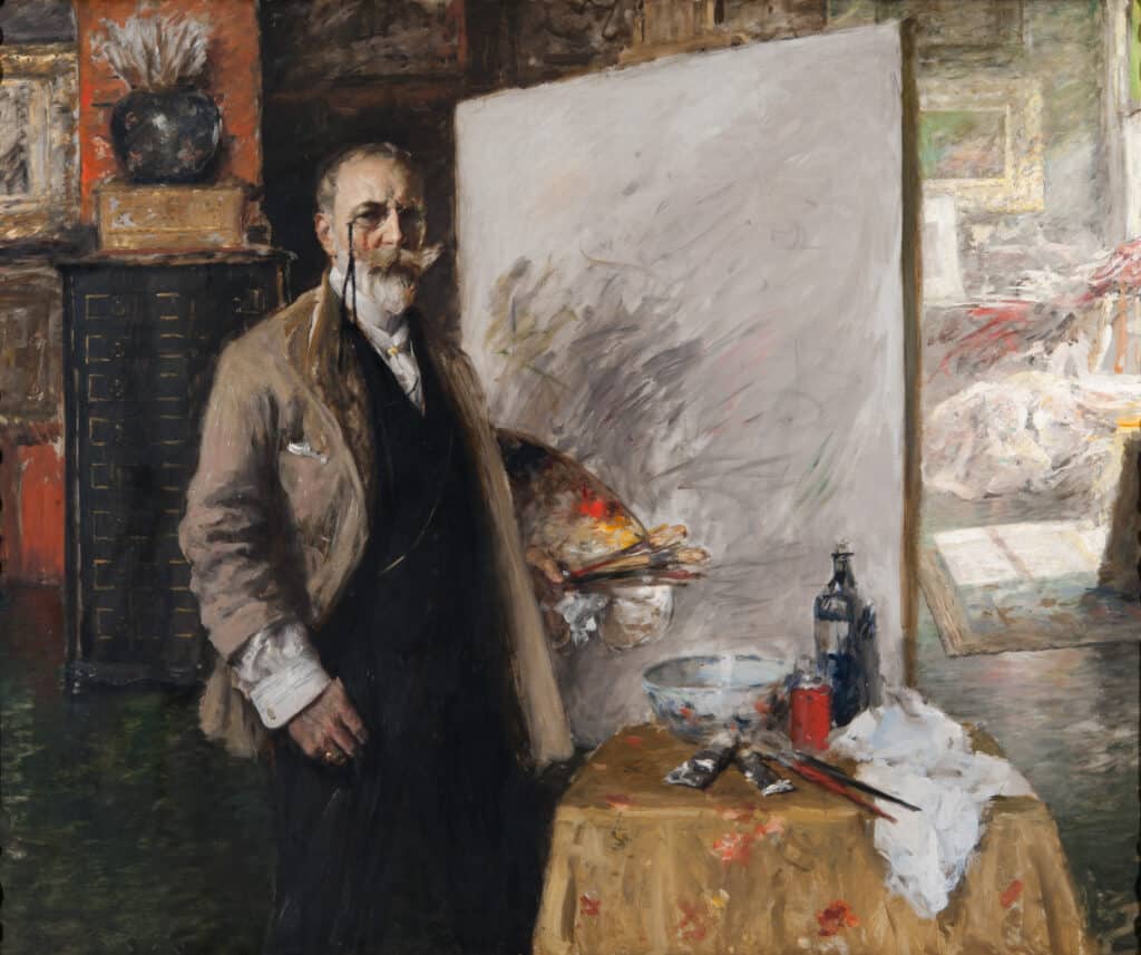 Richmond Art Museum, William Merritt Chase’s Self-portrait