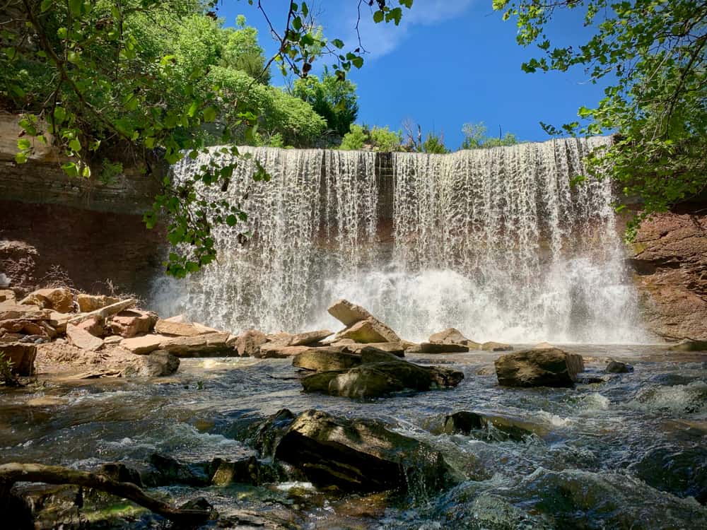 Cowley County Waterfall
