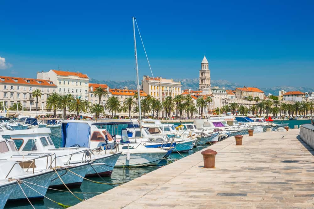 Boats in Split