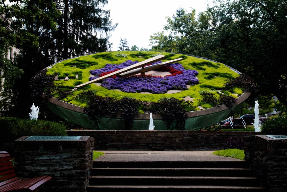 Frankfort Floral Clock