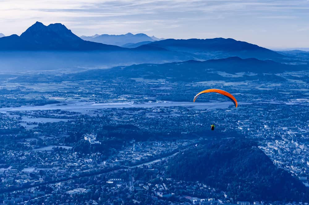 Gaisberg Mountain Paragliding