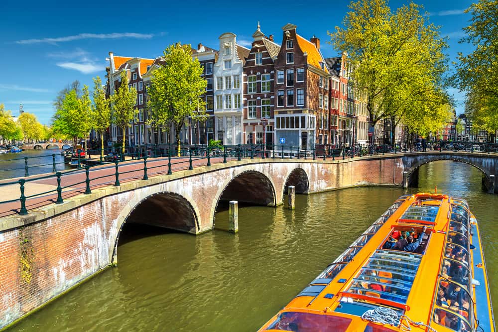 Canal Boat Tour, Amsterdam