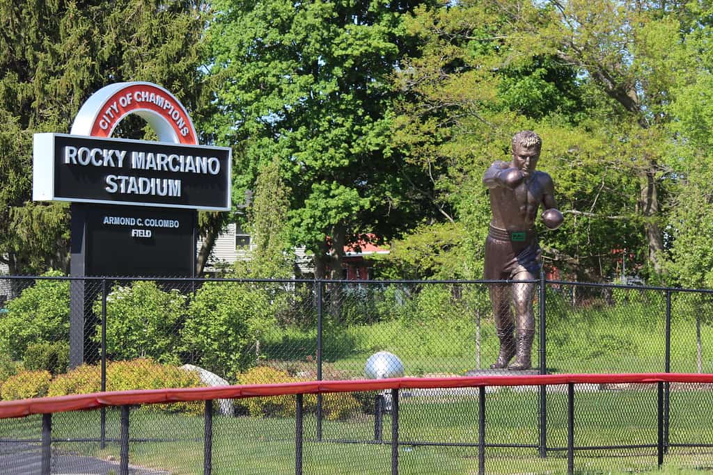 Rocky Marciano Statue