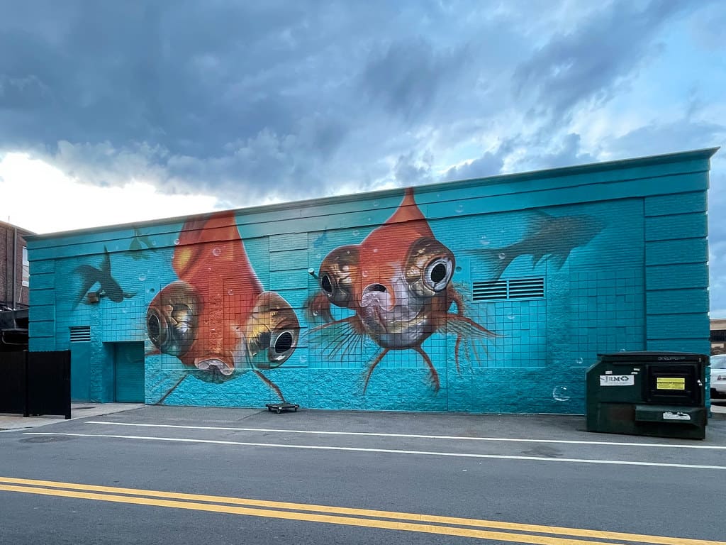 Mural on Dodge Street