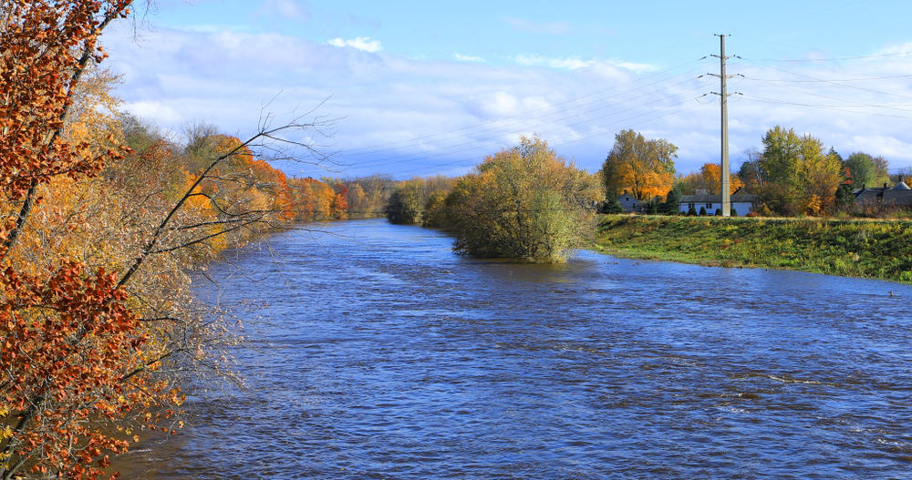 A View of Westfield River in Westfield