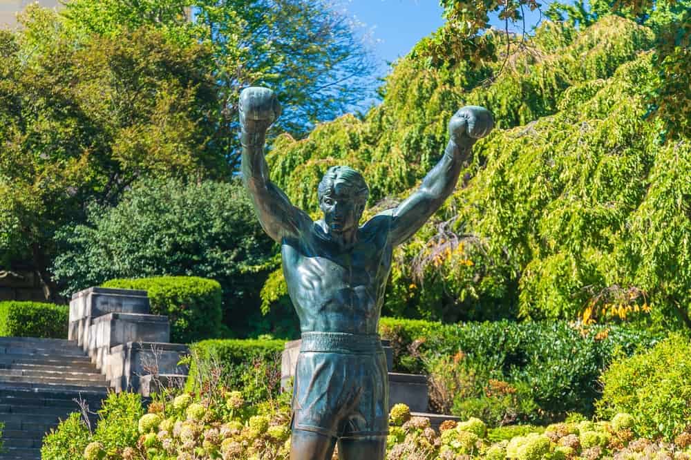 Rocky Statue