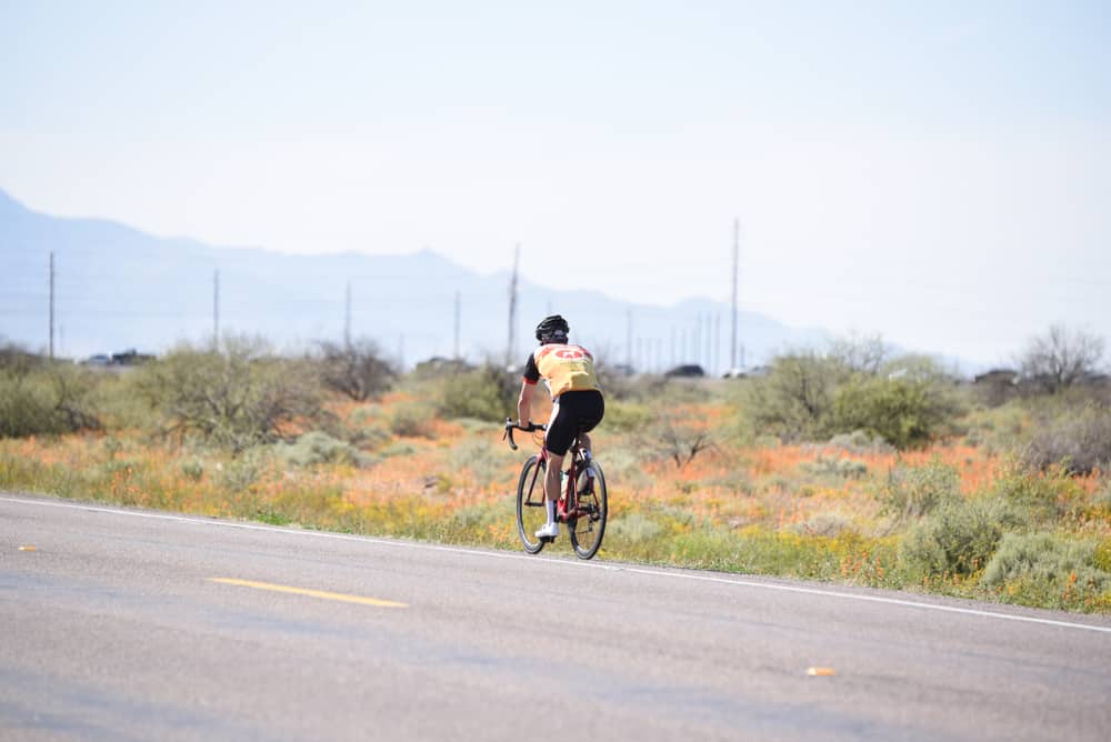 Cyclist in Chandler