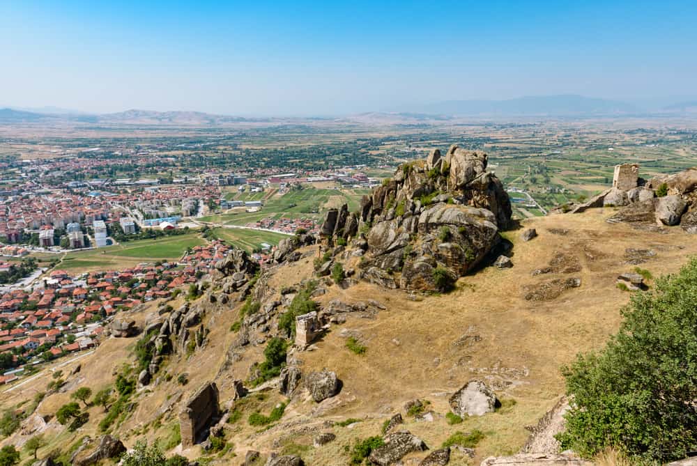 Marko's Towers and the City of Prilep