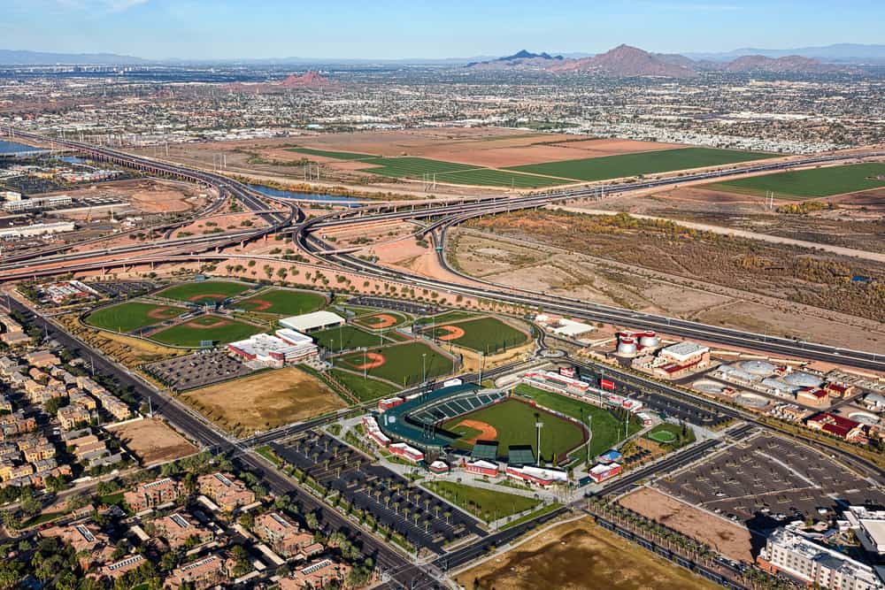 Sloan Park Aerial View