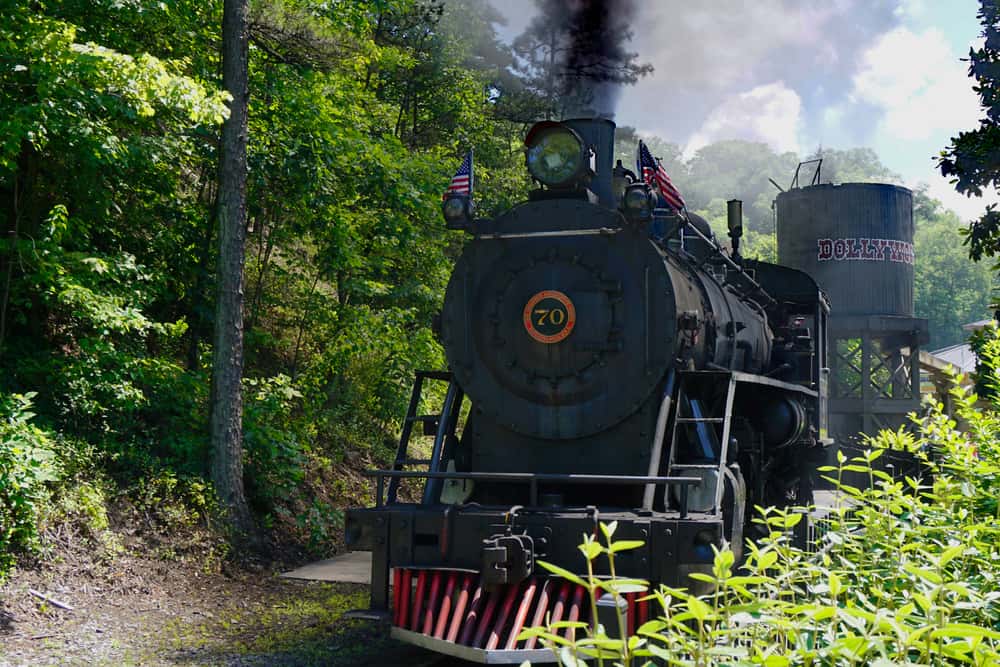 Dollywood Express Steam Train
