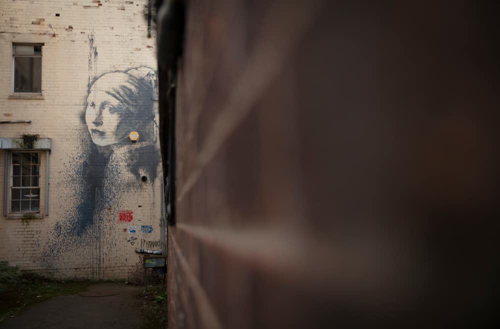 Banksy Street Art in Bristol