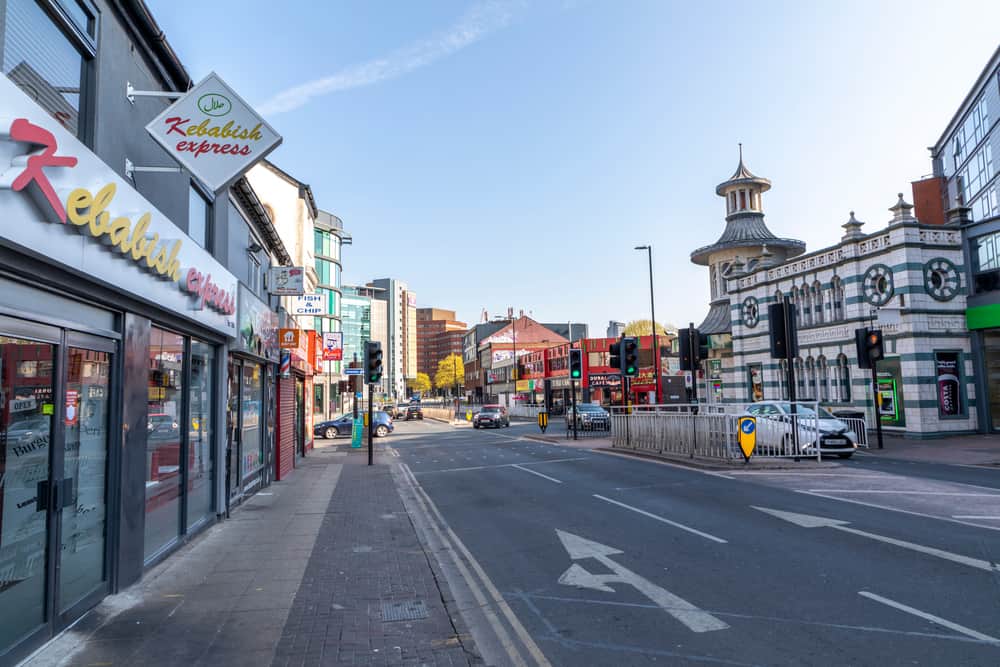 London Road in Sheffield