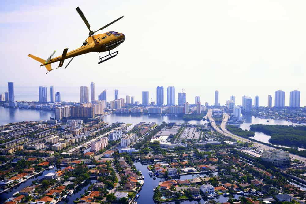 Helicopter tour in Miami
