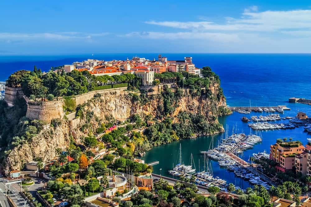 Monaco Ville or Le Rocher