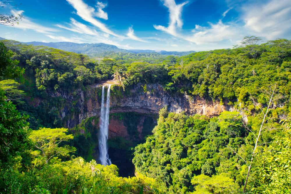 Chamarel Waterfall