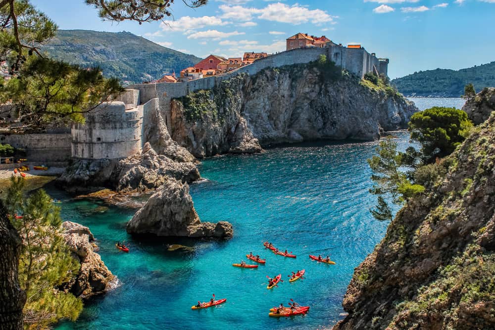 Kayaking in Dubrovnik