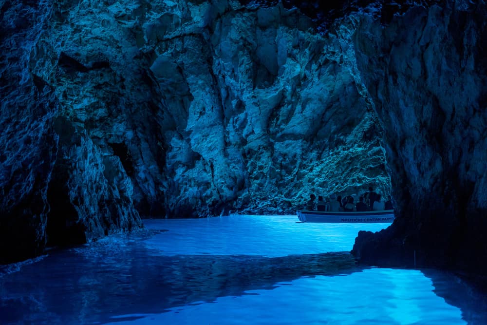 Blue Cave is on Bisevo Island