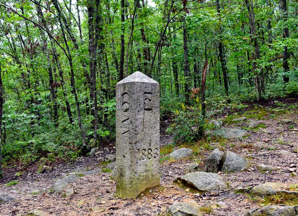 Tri-State Marker, MA, RI, CT