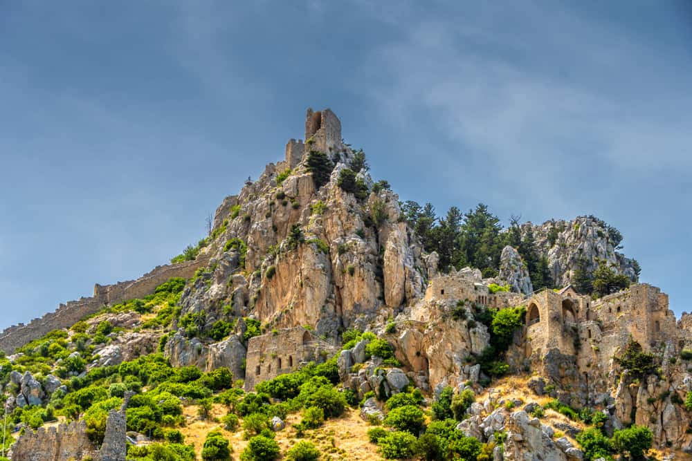 St. Hilarion Castle in Kyrenia