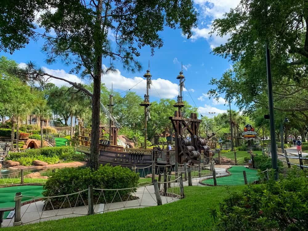 Pirate's Cove Adventure Golf, Orlando