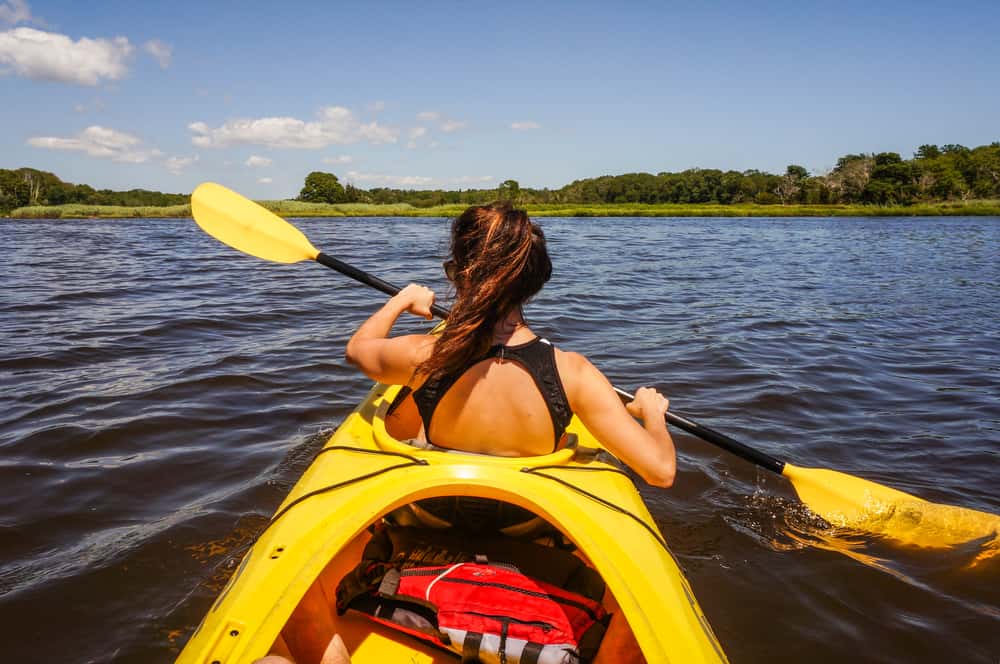 Kayaking on Westport River