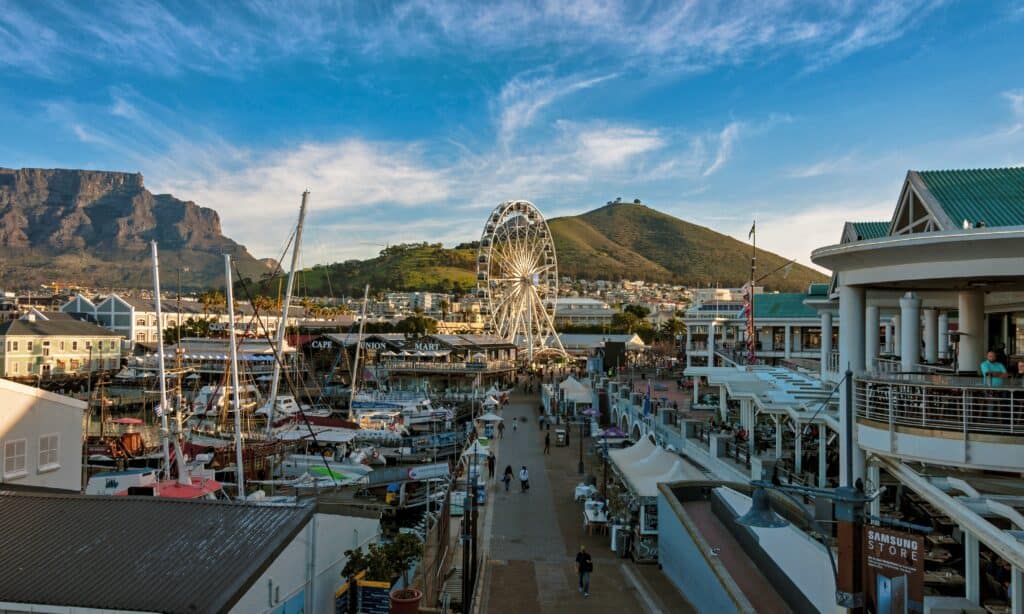 Victoria & Alfred waterfront in Cape Town