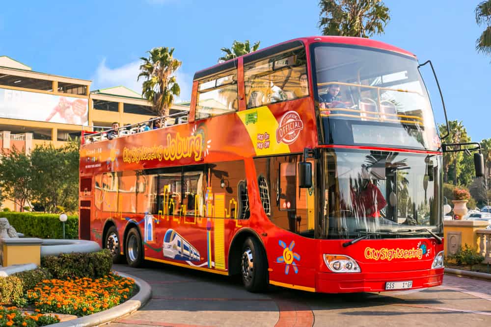 Hop-on Hop-off Bus in Johannesburg