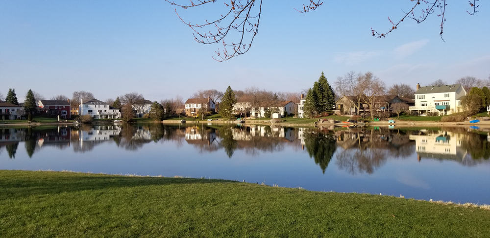 View of Lake Terramere, Arlington Heights