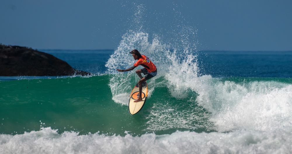 Catching a wave at Kabalana