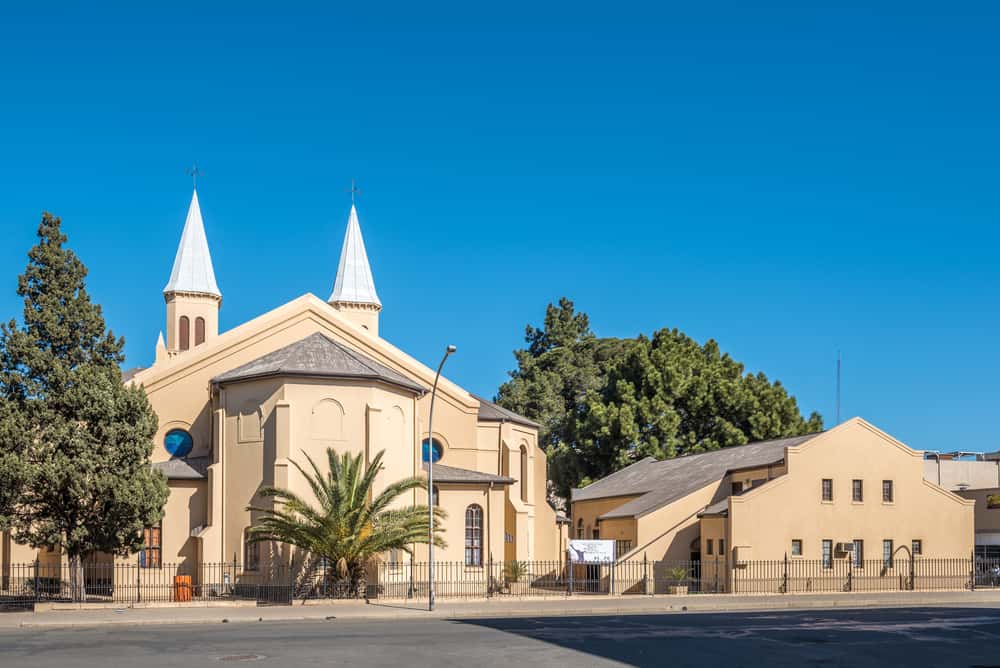 Twin-Spired Church