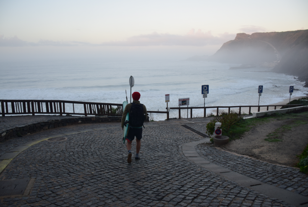 Photo of the Author at Arrifana