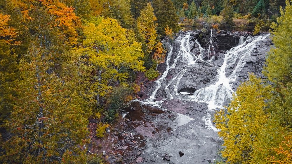 Eaugle River Falls, Keweenaw Peninsula